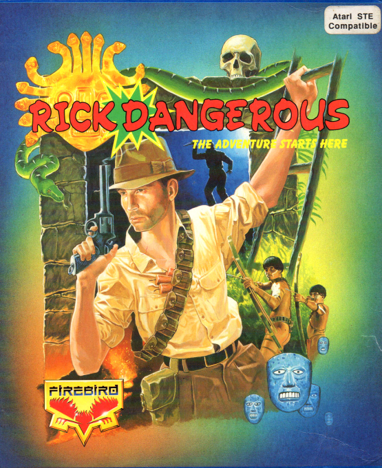 Rick Dangerous — box-2D (EU)