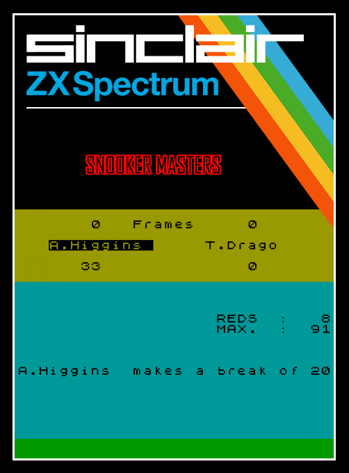 Snooker Masters box art