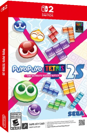 Puyo Puyo Tetris 2S — box-3D (US)