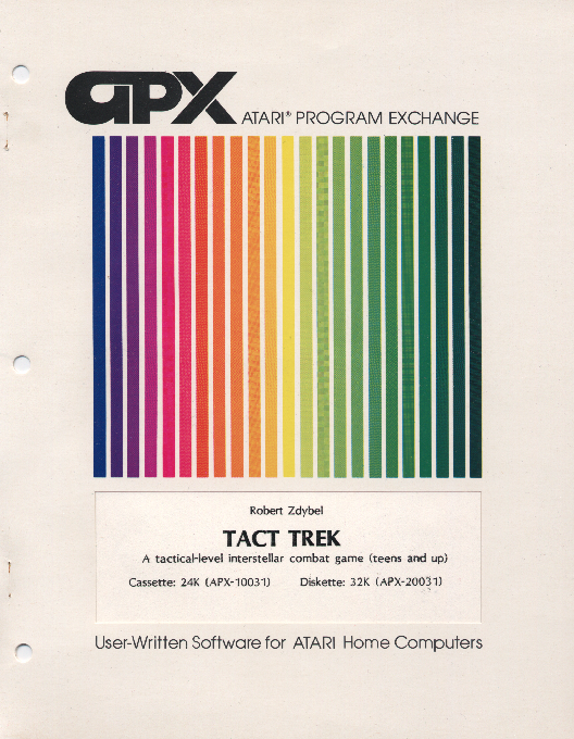 Tactrek box art
