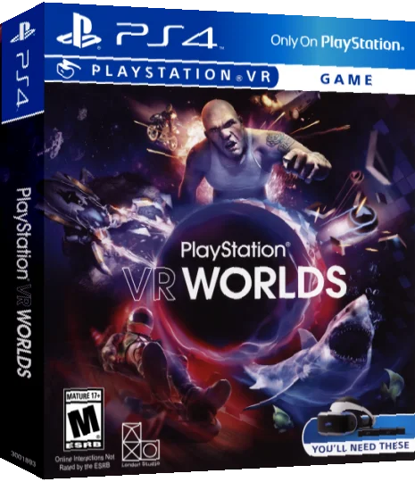 PlayStation VR Worlds — box-3D (US)