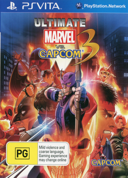 Ultimate Marvel vs Capcom 3 — box-2D (AU)