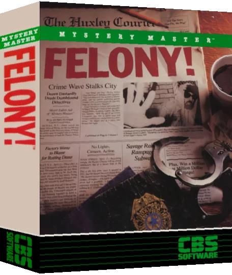 Mystery Master - Felony! — box-3D (US)