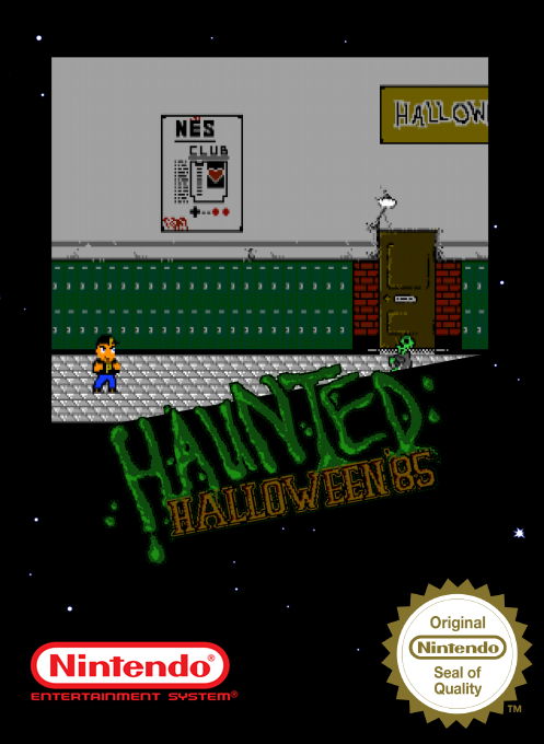 Haunted - Halloween '85 — box-2D (SS)