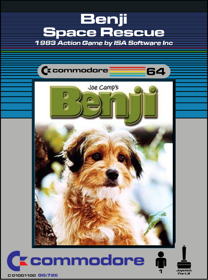 Benji - Space Rescue box art