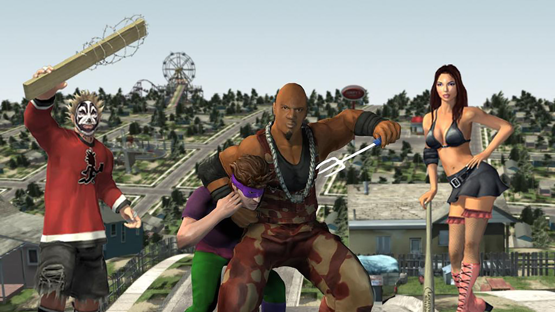 Backyard Wrestling 2 - There Goes the Neighborhood — fanart
