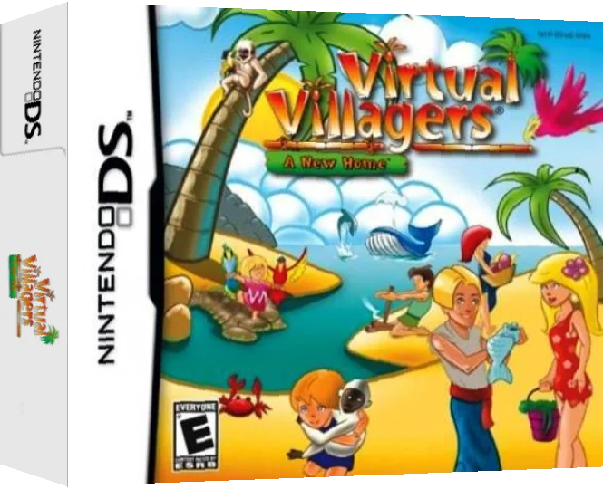 Virtual Villagers - Erschaffe dein Paradies! — box-3D (US)