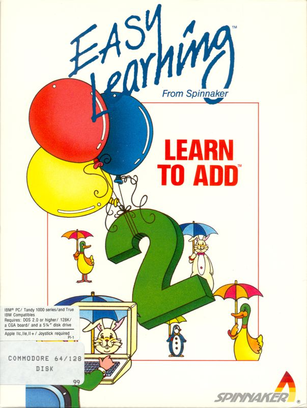 Learn To Add box art
