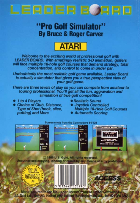 Leader Board — box-2D-back (EU)