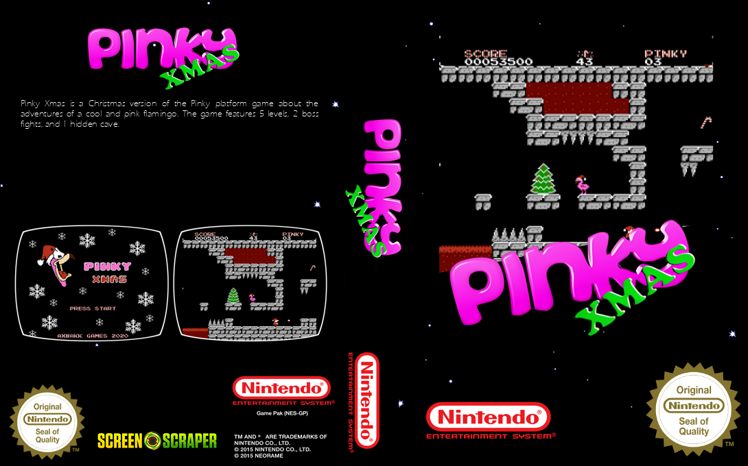 Pinky Xmas — box-texture (SS)