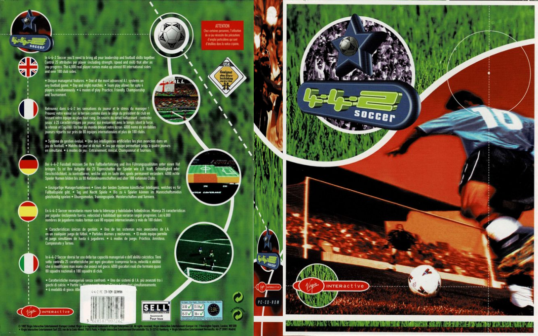 4-4-2 Soccer — box-texture (EU)