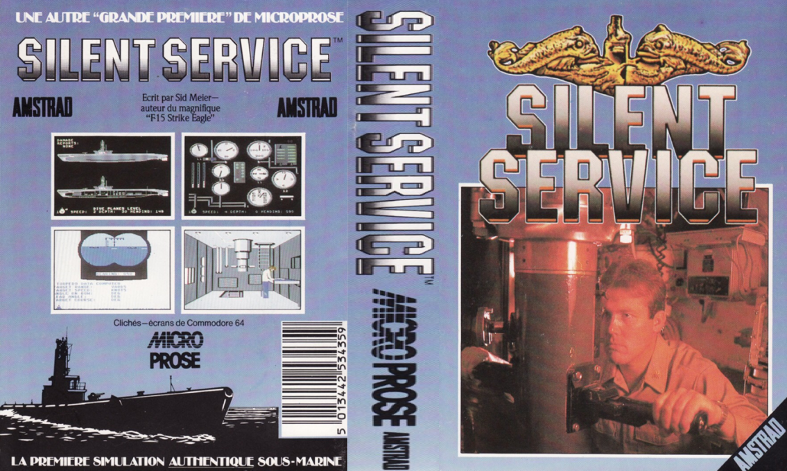 Silent Service — box-texture (FR)
