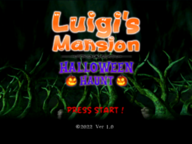 Luigi's Mansion - Halloween Haunt — sstitle (WOR)