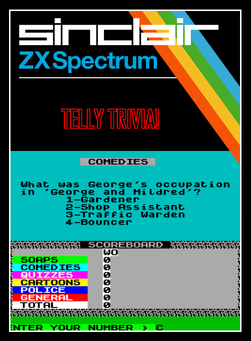 Telly Trivia! box art