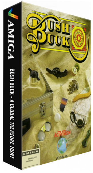 Bush Buck - A Global Treasure Hunt — box-3D (WOR)