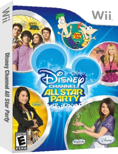 Disney Channel - All Star Party — box-3D (US)
