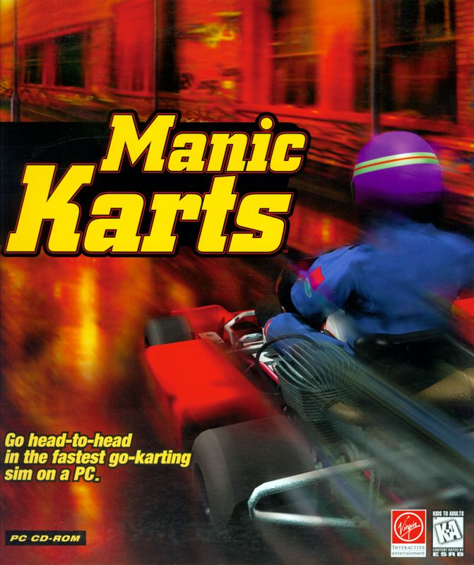 Manic Karts box art