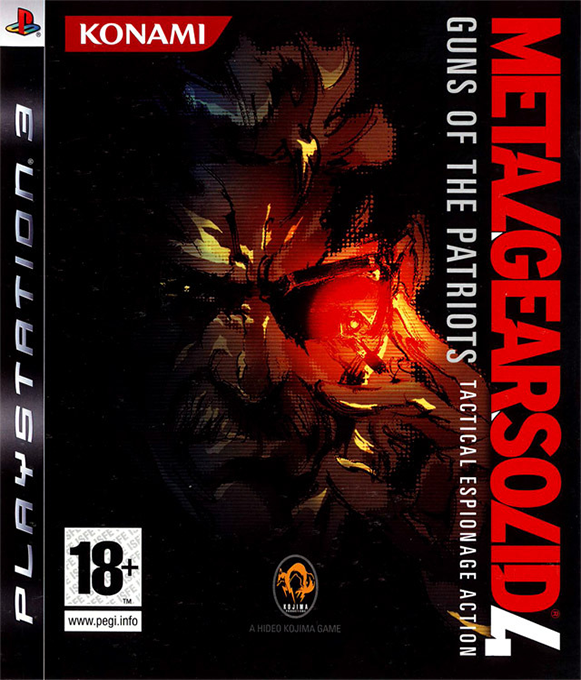 Metal Gear Solid 4 - Guns of the Patriots — box-2D (FR)