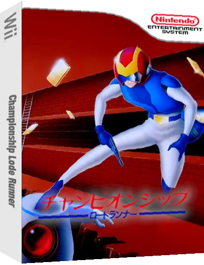 Championship Lode Runner — box-3D (JP)