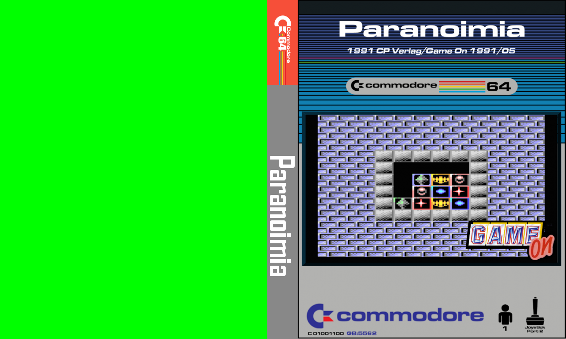 Paranoimia — box-texture (CUS)