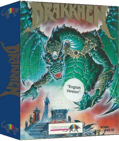 Drakkhen — box-3D (EU)