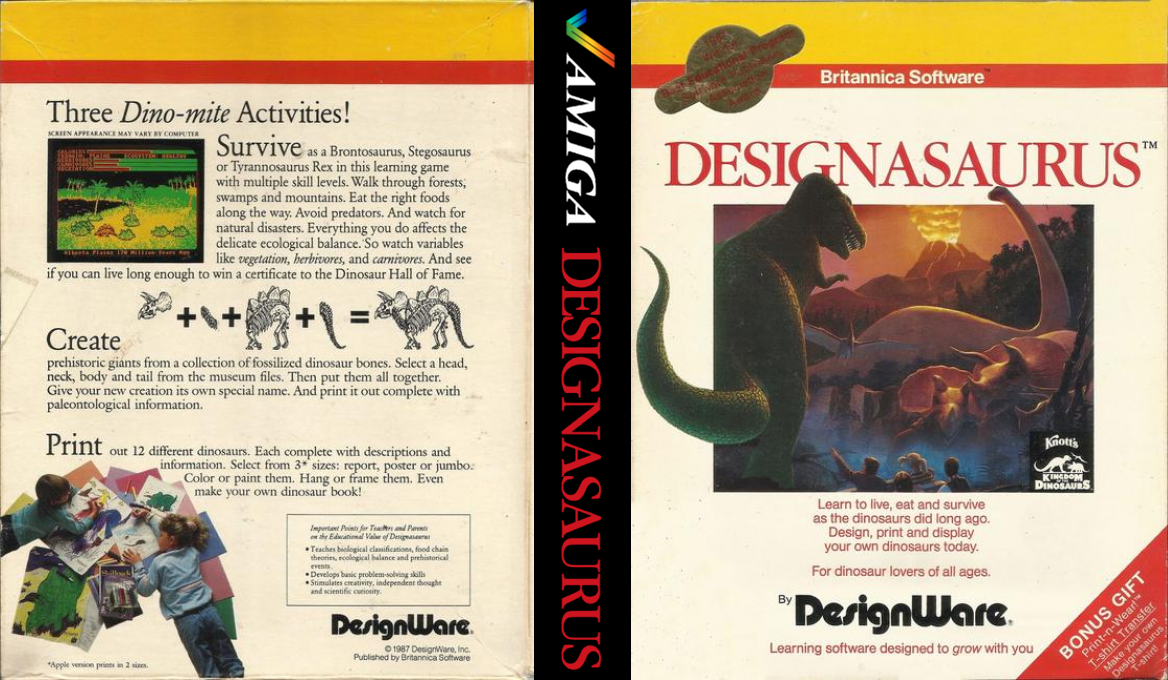 Designasaurus — box-texture (US)