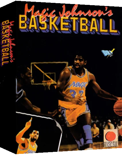 Magic Johnson's Basketball — box-3D (SP)