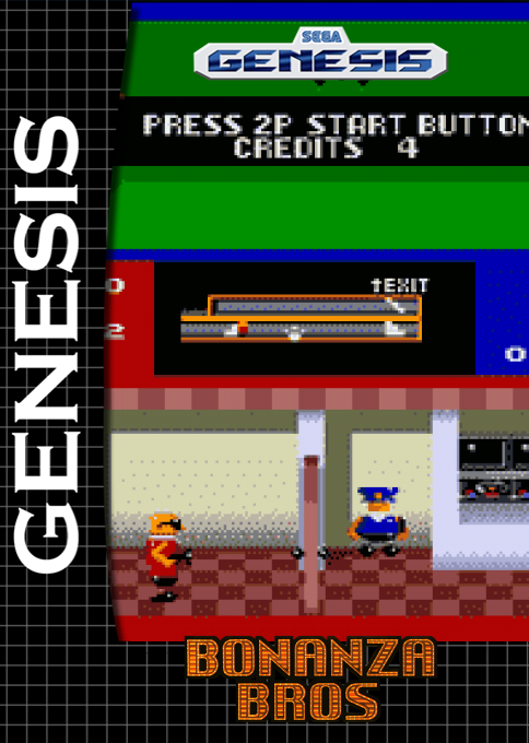 Bonanza Bros. — box-2D (SS)