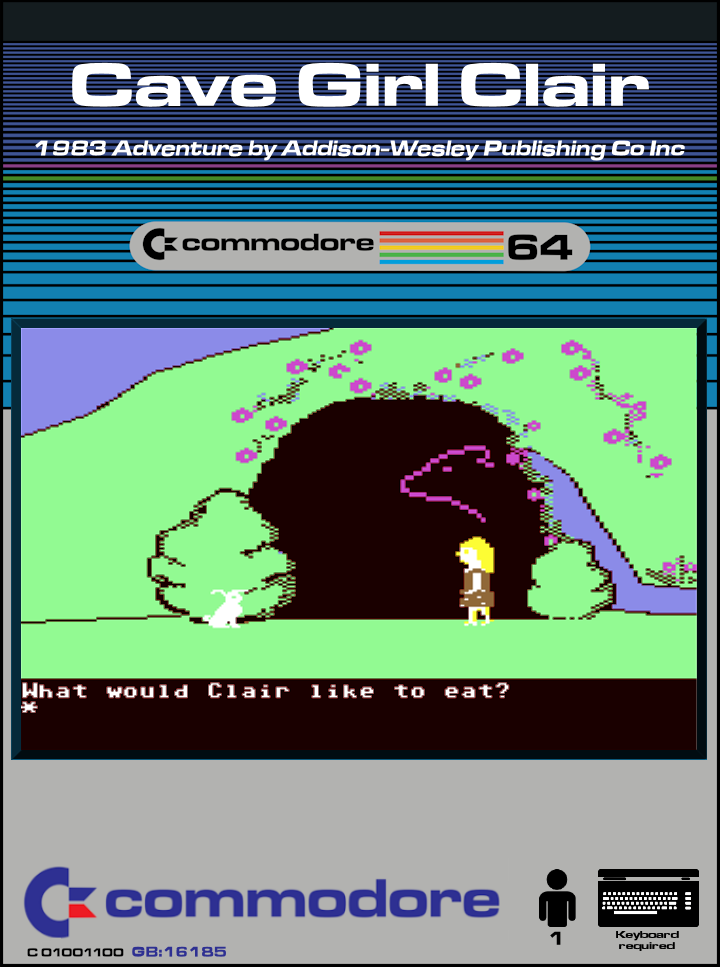 Cave Girl Clair box art