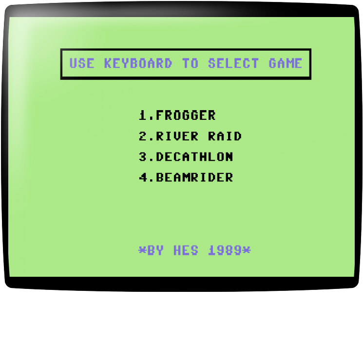 Frogger + River Raid + Decathlon + Beamrider — mixrbv1 (WOR)