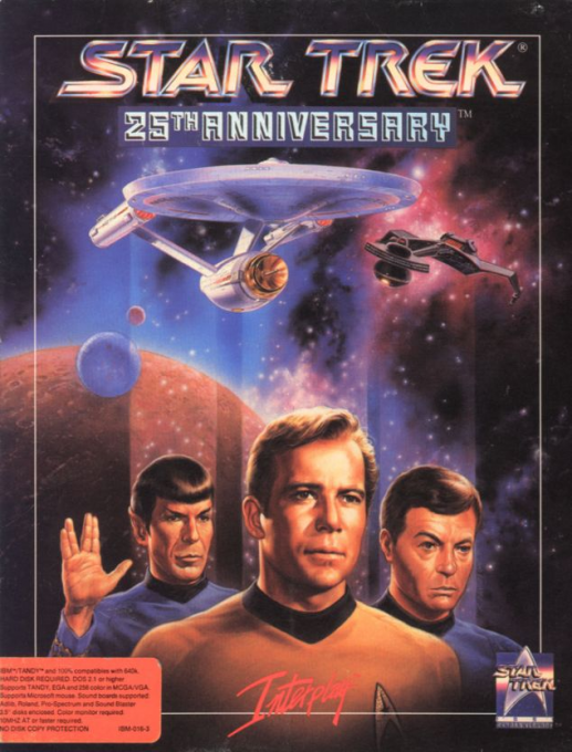 Star Trek - 25th Anniversary box art