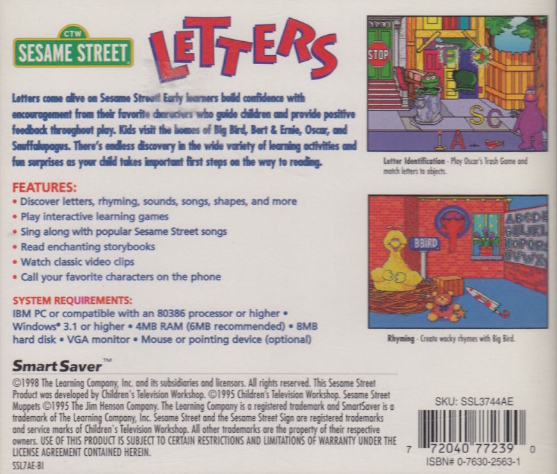 Sesame Street: Letters — box-2D-back (WOR)