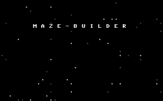 Maze-Builder — sstitle (WOR)