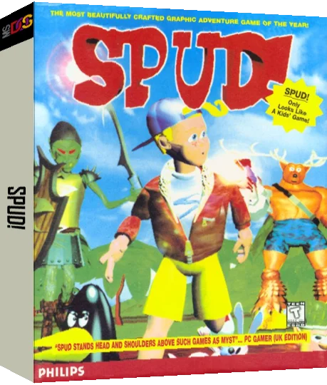 Spud! — box-3D (US)