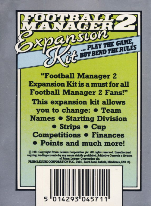 Football Manager 2 - Expansion Kit — box-2D-back (EU)