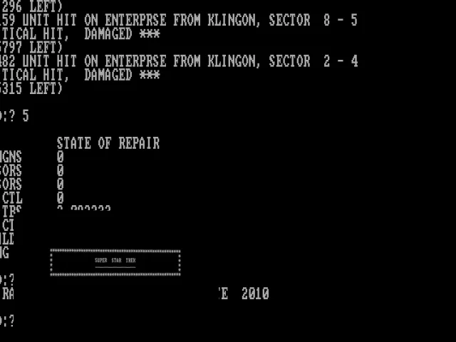 Super Star Trek — mixrbv2 (WOR)