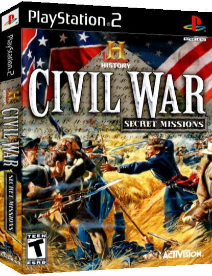 History Civil War - Secret Missions — box-3D (US)