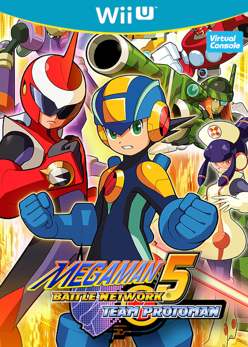 Mega Man Battle Network 5 - Team Protoman box art