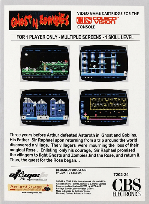 Ghosts'n Zombies — box-2D-back (WOR)