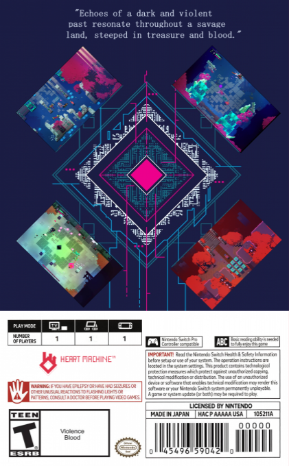 Hyper Light Drifter - Special Edition — box-2D-back (US)