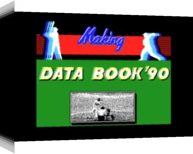 Yakyuudo 2 Databook '90 — box-3D (WOR)