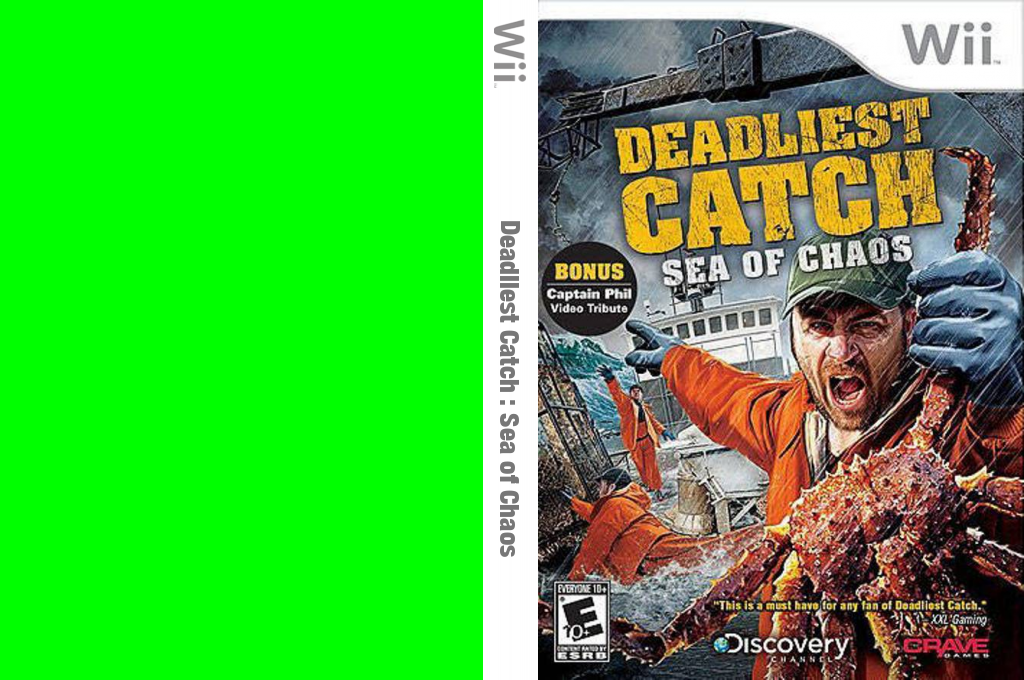 Deadliest Catch - Sea of Chaos — box-texture (US)
