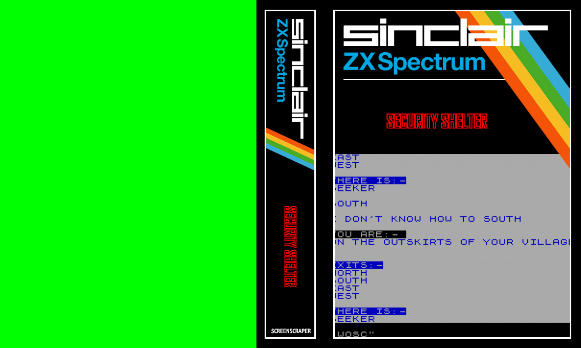 Security Shelter — box-texture (SS)