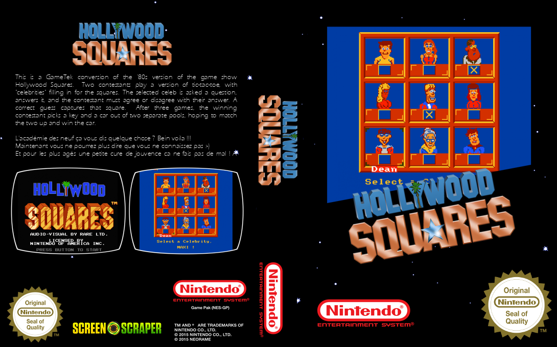 Hollywood Squares — box-texture (SS)