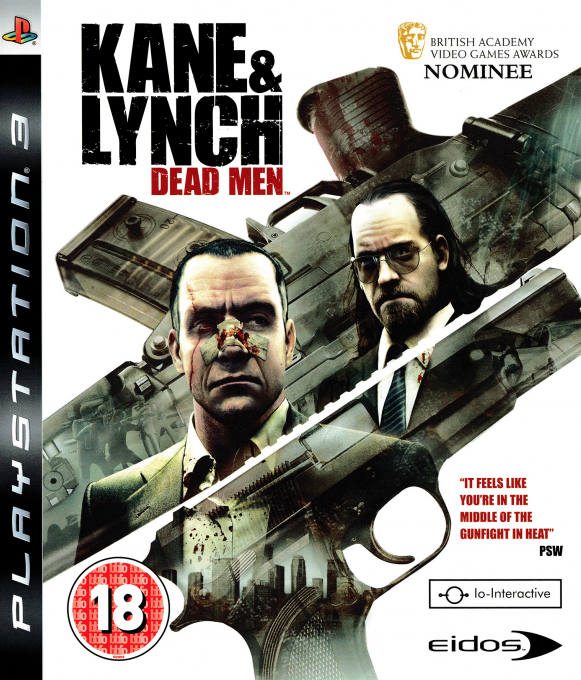 Kane & Lynch - Dead Men — box-2D (UK)