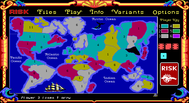 Computer Edition Of Risk - World Conquest Game, The — ss (US)