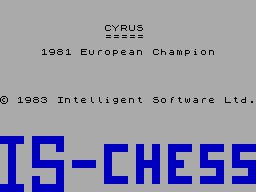 Cyrus IS Chess — sstitle (EU)
