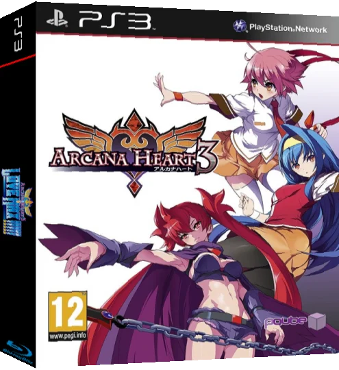 Arcana Heart 3 - Love Max!!!!! — box-3D (EU)