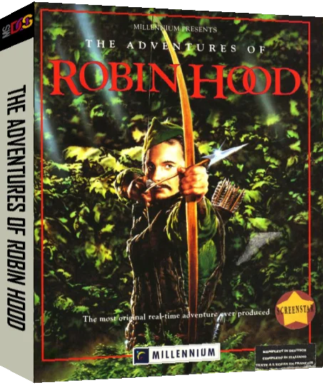 Adventures Of Robin Hood, The — box-3D (EU)