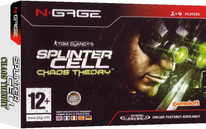 Tom Clancy's Splinter Cell - Chaos Theory — box-3D (EU)